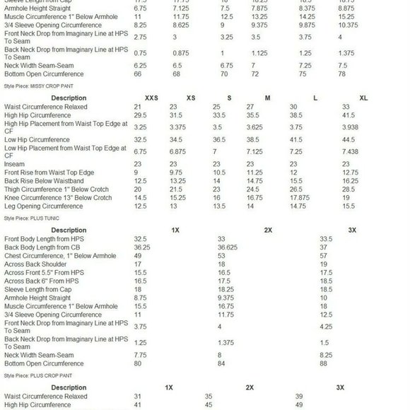 NWT WOMEN WITH CONTROL CREPE TUNIC & CROP PANTS - Picture 16 of 16